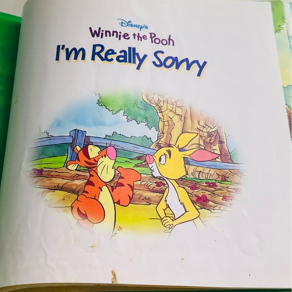 Disney’s Winnie The Pooh I’m Really Sorry Hardcover Picture Book - Picture 2 of 7